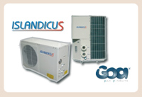 Installation et vente : Pompes à chaleur reversibles Islandicus - Goa et autres marques, Chauffage piscine - Contactez nous - Téléphone: 06 61 12 40 59