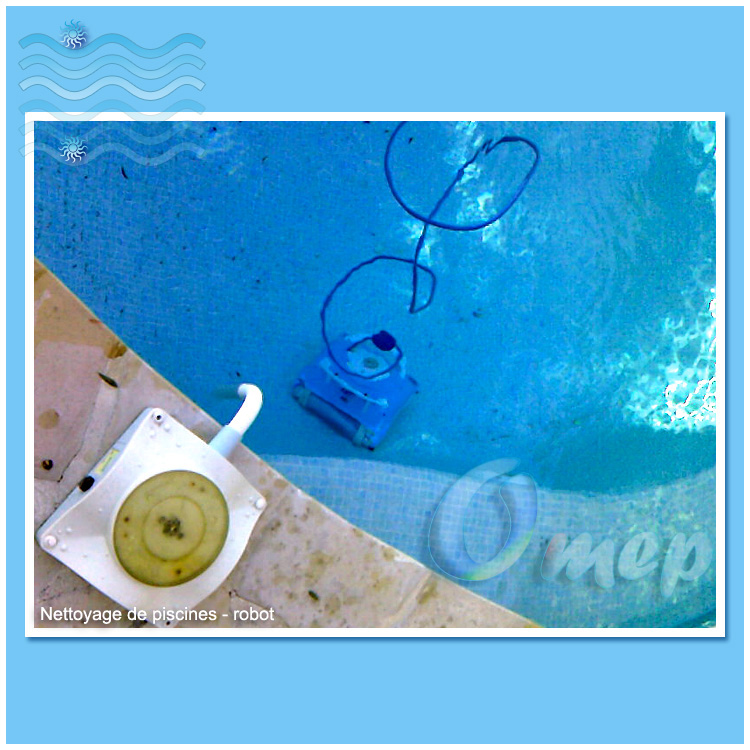 Nettoyage de piscines - Robot 