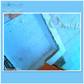 Travaux de refection de pédiluve